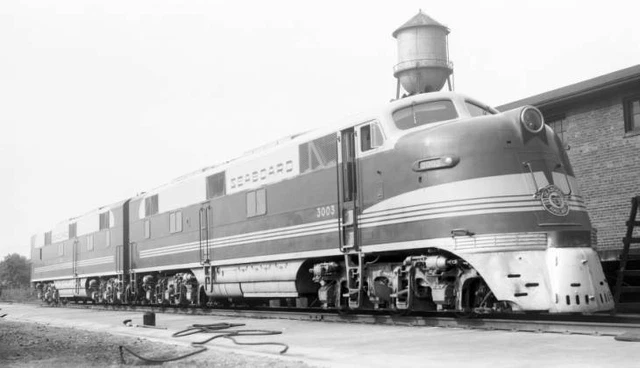 SAL Seaboard Air Line Railroad locomotive engine No 3003 OLD TRAIN PHOTO