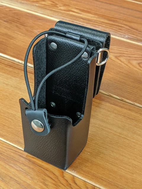 Kenwood™ TK-5220/5320 48L, 50L Leather Case/swivel B/L D-rings Caseguys