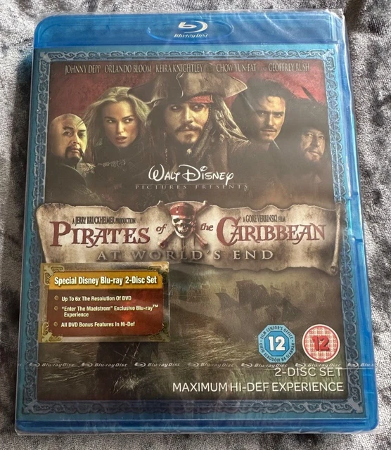 PIRATES OF THE Caribbean At Worlds End Blu Ray New & Sealed £2.00 ...