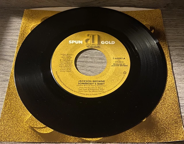 JACKSON BROWNE SOMEBODY'S Baby / Redneck Friend 45 EUR 9,96 PicClick FR