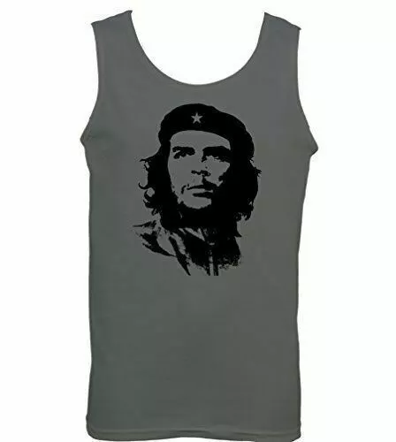 Che Guevara Face Silhouette - Mens Iconic Vest Freedom Fighter Cuba