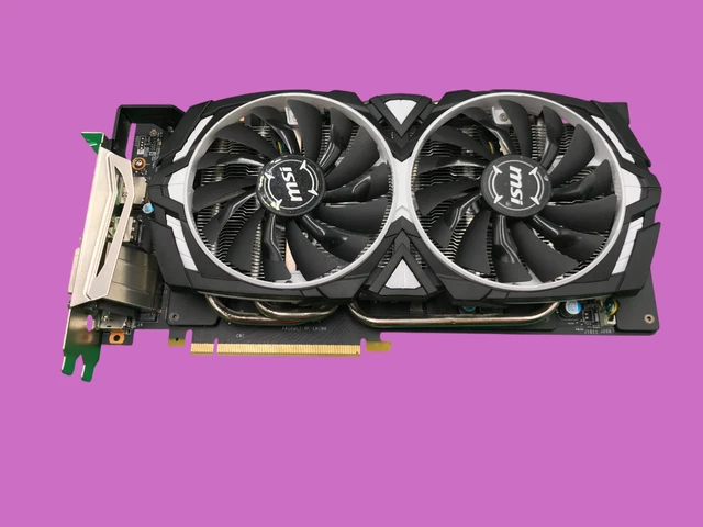 Carte Graphique MSI GeForce GTX 1070 8Go GDDR5 - Occasion Performante