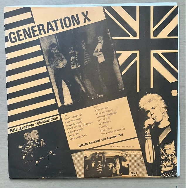 GENERATION X RETROGRESSIVE Regeneration $174.88 - PicClick