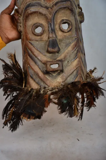 African Tribal Art,bembe mask from Congo 6