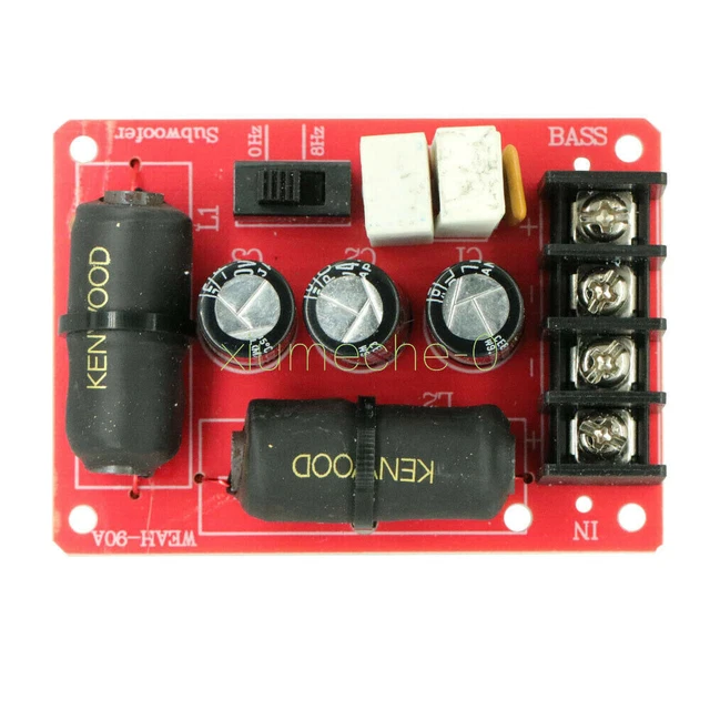 PURE BASS SUBWOOFER Secondorder Crossover Frequency Divider DIY Home