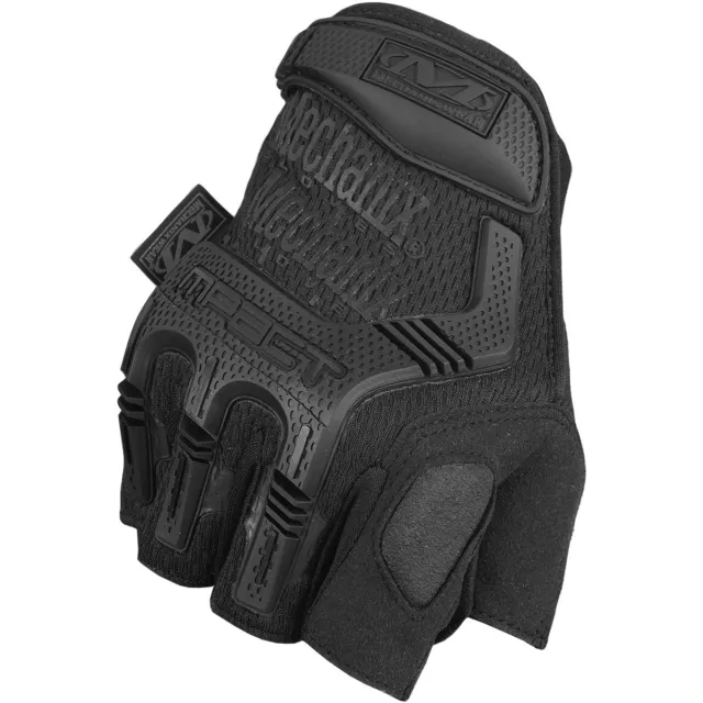 Mechanix Wear Tactical M-Pact Gloves Fingerless Airsoft Work Wear Covert Black