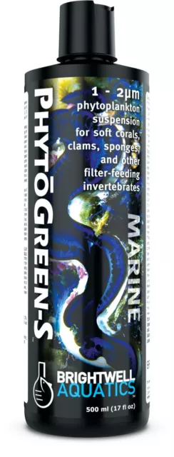 Brightwell Aquatics PYTHOGREEN-S Zellgröße 1- 2µm Phytoplankton Suspension 250ml