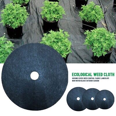Outdoor Mats Trees Garden Mulch Weed Control Fabric Weed Barrier Ground Cover