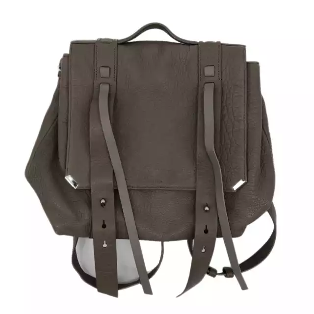 All Saints Beige Leather Backpack | Versatile for All Seasons