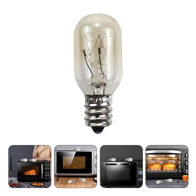 4 pz Lampadina Forno Parti Riparazione Microonde Luce Incandescente Stufa LED Microonde