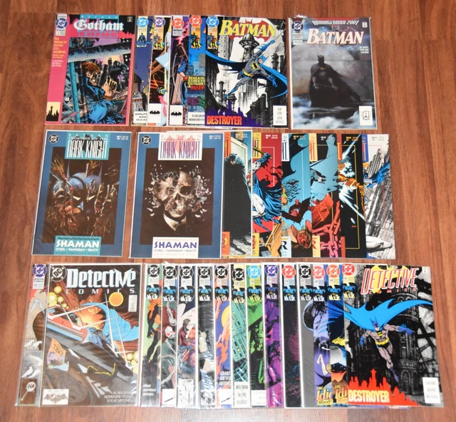 Lot 30 BATMAN Comic Book DC High Grade 1990s 80s Legends Dark Knight Detective +