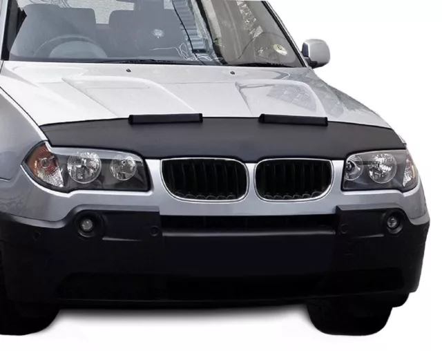 BlackBull Haubenbra für BMW X3 E83 Bj. 2003-2011 SUV Car Bra Steinschlagschutz 2