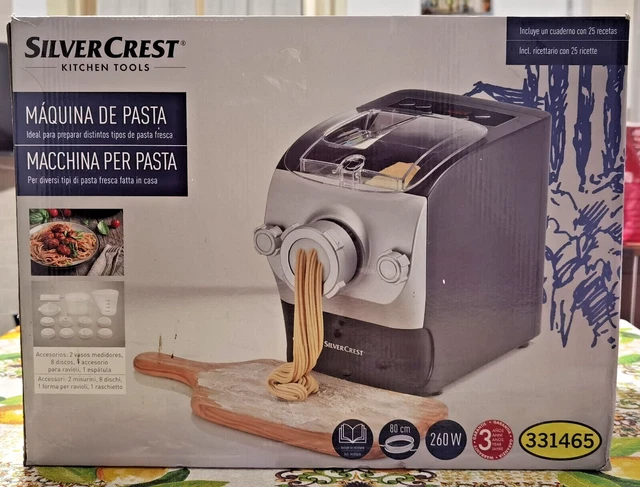 Macchina Per Pasta Portatile Elettrica, Ricaricabile, Batteria 2000mAh, 4 Stampini, Tagliatelle Larghe E Sottili - 6