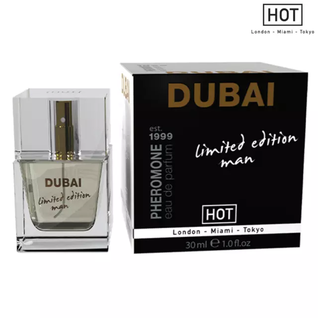 HOT Pheromone Man Dubai Limited Edition 30 ml Profumo ai Feromoni Uomo Orientale