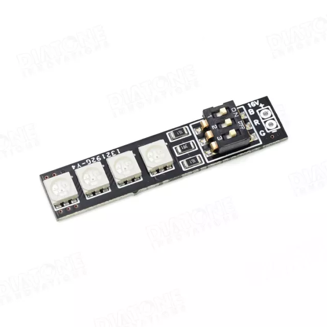 Diatone LED Lights Board 16V 4S lipo RGB5050 7 Colors - Drones & Planes orangeRX 2