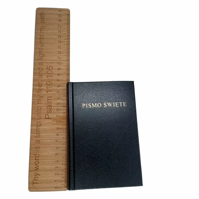 Biblia Warszawska Pismo Swiete Stary Nowy Testament Mala Polish Bible present