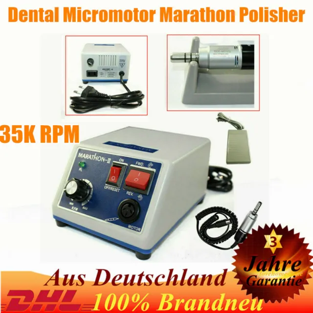 65W Dental Marathon Micromoteur 35K RPM Dentaire Polisseur Pièce à main N3 220V