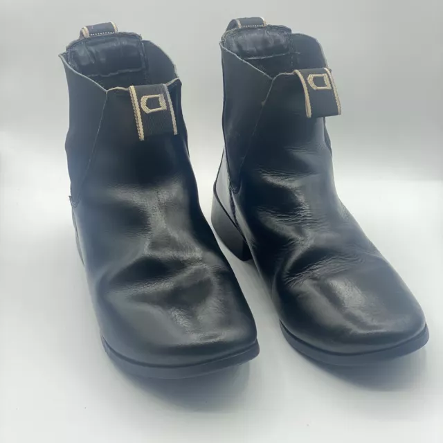 Dublin Riding Boots Girls Size US 6.5 Black Leather Upper Comfort Outdoors