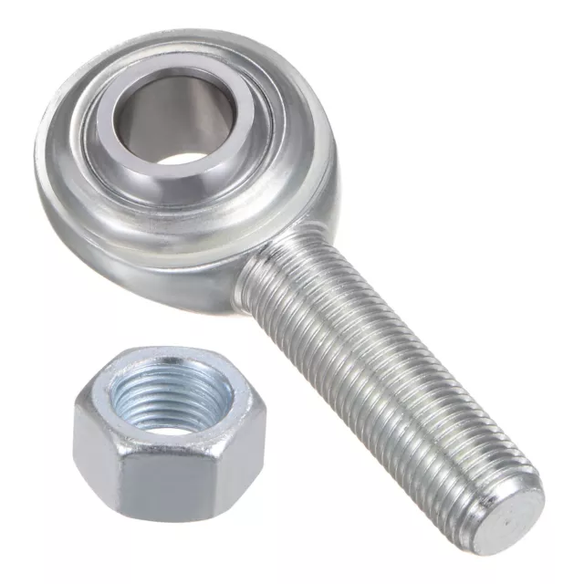 ECM8 1/2" Rod End Bearing 1/2"-20 UNF Male Right Hand Thread, Cast Iron Rod End
