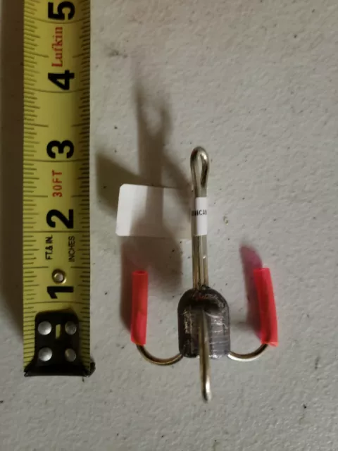 10/0 WEIGHTED TREBLE Hook For Snagging $5.00 - PicClick