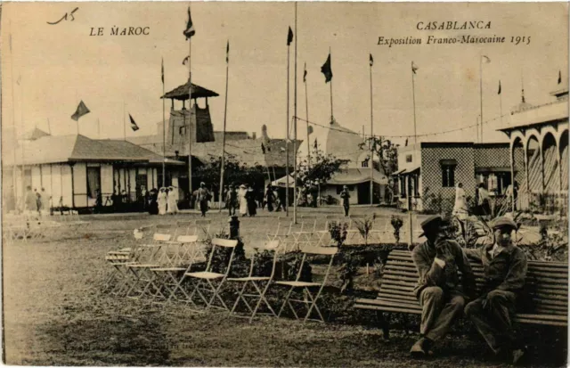 CPA AK Casablanca - Exposition Franco-Marocaine 1915 MAROC (963306)