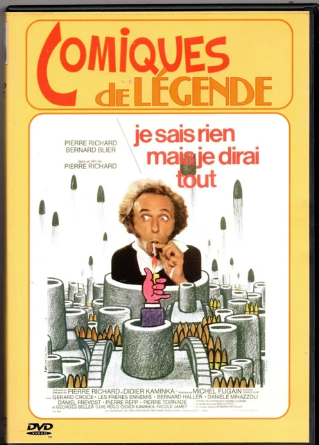 Je sais rien mais je dirai tout  DVD avec  Pierre Richard Bernard Blier /sku 58