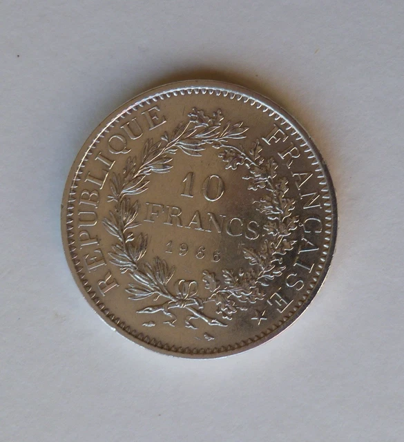 Pièce De 10 Francs Hercule 1966 En Argent - Qualité SUP - Collection Dupré
