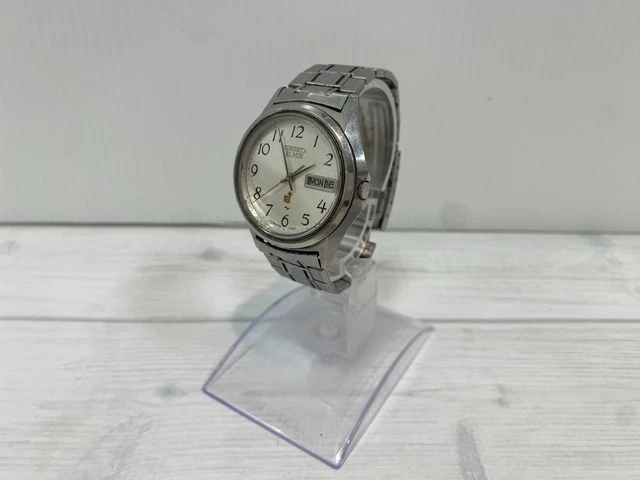 Vetro (Crystal) Originale Seiko In Acciaio Inox + Lunetta - NOS Per Orologi 0702-8010, 0703-8010...