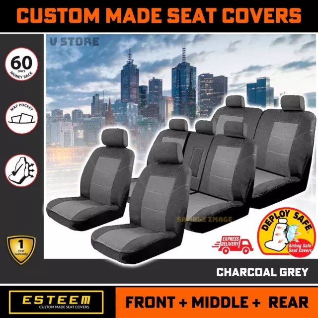FULL Set Custom Seat Covers 3Row For KIA CARNIVAL WAGON YP S Si SLi 2014-2020 CH