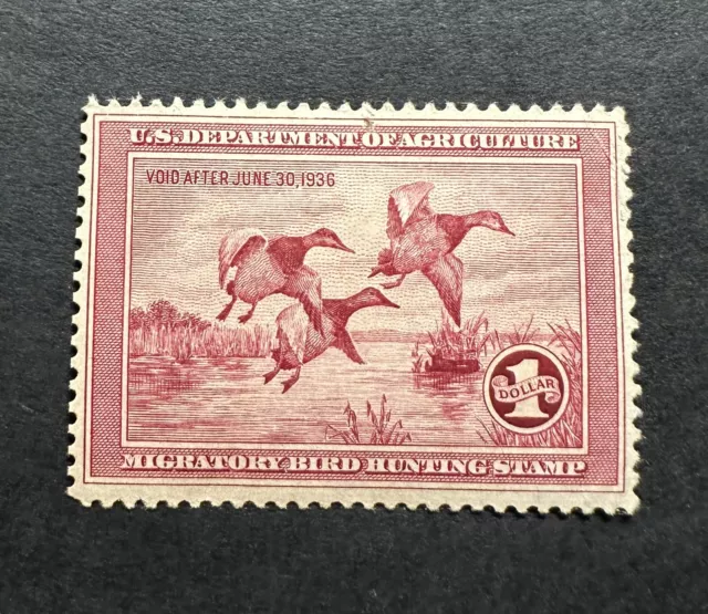 WTDstamps - #RW2 1935 - US Federal Duck Stamp - Mint H