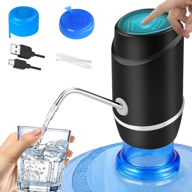 Dispensador De Agua Eléctrico Automático USB Para Botellón Botellones 5 Galones