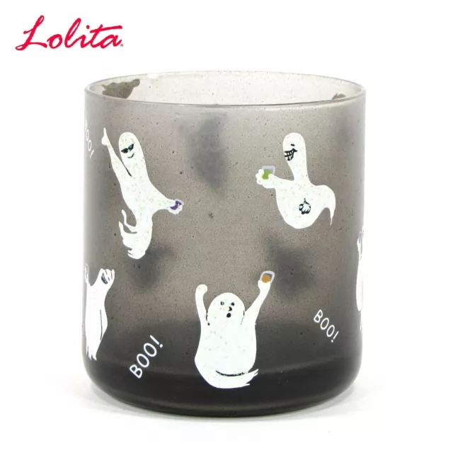 Lolita GHOST PARTY 11oz Rocks Glass Halloween Hand Painted ROCK1-5500G MIB