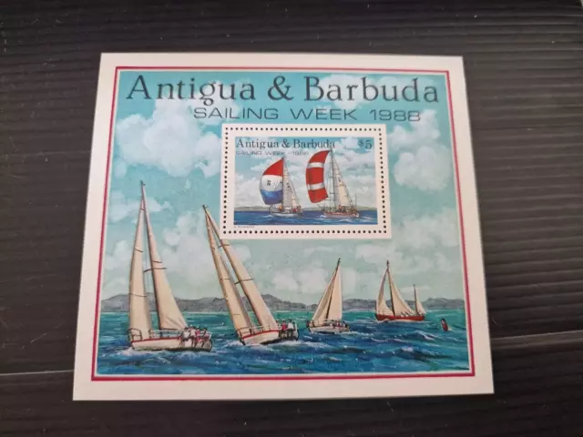 Antigua And Barbuda 1988 Sg Ms1194 Sailing Week  Mnh