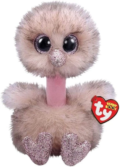 GRANDE PELUCHE 38CM Multicolore Occhi Brillanti Glitterati 4