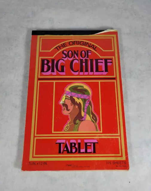 Vintage Big Chief and Son of Big Chief Writing Tablets 4