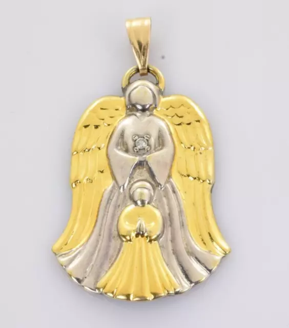 Gorham Guardian Angel Pendant in Sterling Silver