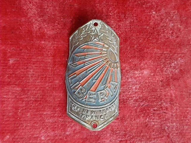 Ancienne Plaque De Vélo CYCLES THE STAR 1950 F01