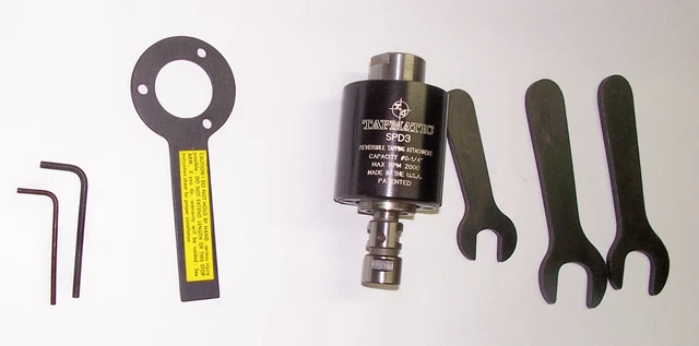 Tapmatic SPD-3 #0-1/4" Tap Size Reversible Tapping Head Attachment