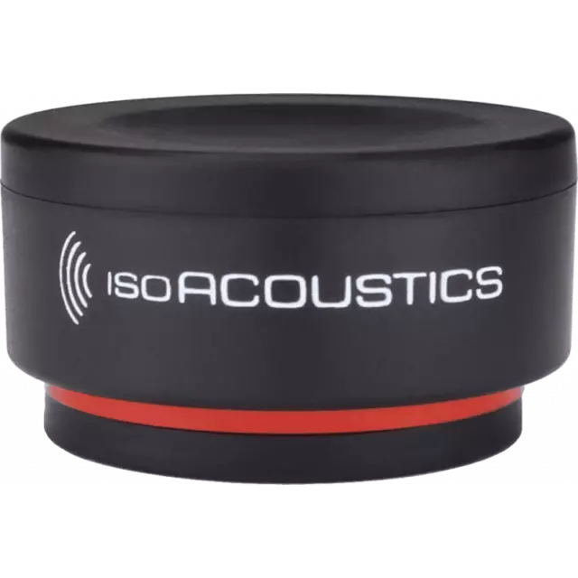 IsoAcoustics ISOPUCKMINI - Lot de 8 plots d'isolation pour enceintes