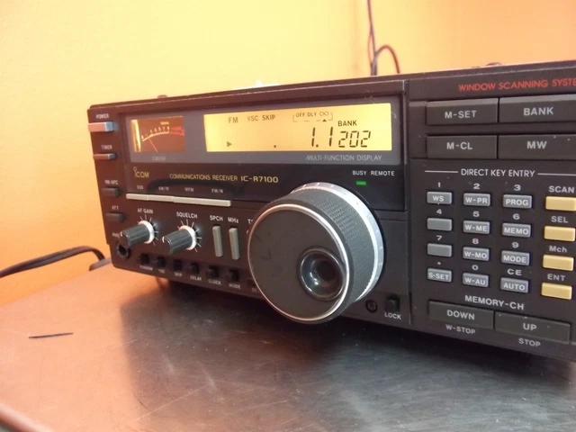 Custom ICOM IC-R7100 Communications Receiver AS-IS