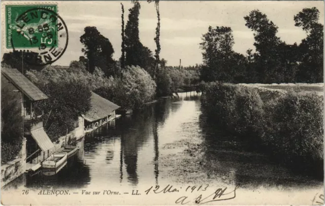 CPA Alencon View of the Orne FRANCE (1053687)