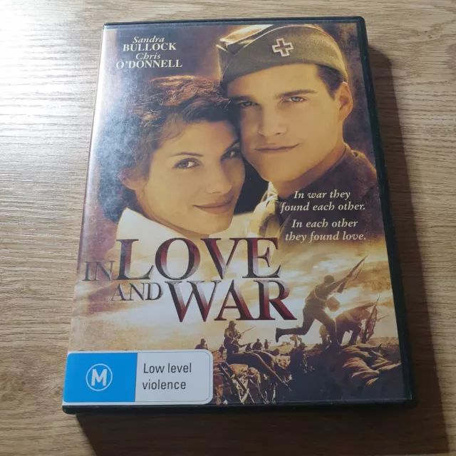 In Love and War DVD Sandra Bullock R4 FREE POST