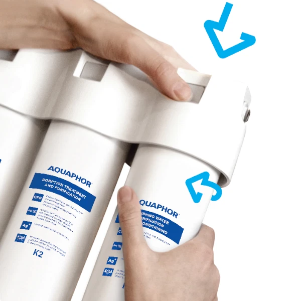 Cartucho de filtro de repuesto AQUAPHOR K1 prefiltro para sistemas Crystal, ECO, RO PRO