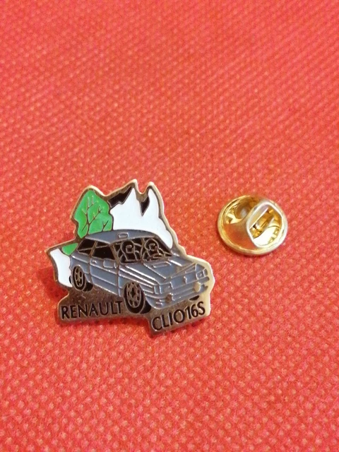 pins automobile RENAULT CLIO 13eme rallye des guarrigues 92 arthus