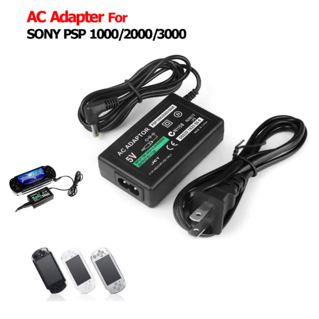 AC Adapter Home Wall Charger Power Supply For SONY PSP 1000 2000 3000 Slim Lite 3