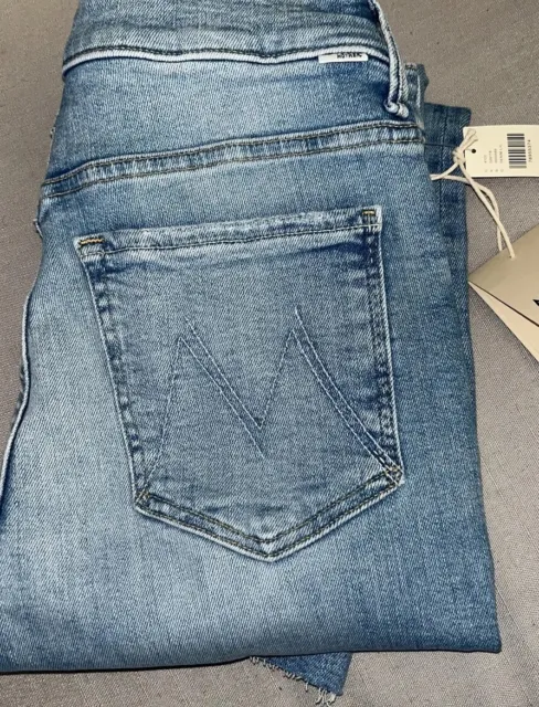 MOTHER Size 32 The Insider Crop Step Fray Jean Limited Edition Wash | AUTHENTIC