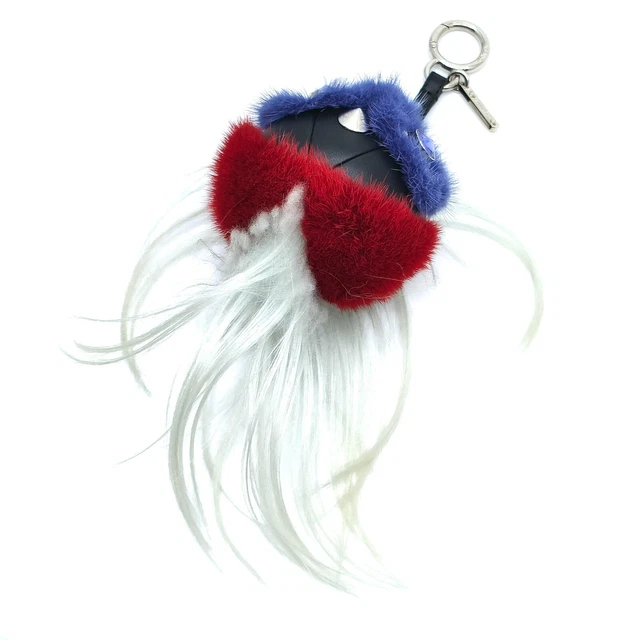 Fendi Key Ring  Blue Reds  425922