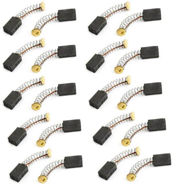 20 Pcs Electric Drill Motor Carbon Brushes 12mm x 8mm x 5mm