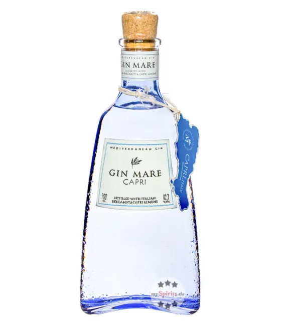 Gin Mare Capri Mediterranean Gin / 42,7 % Vol. / 0,7 Liter