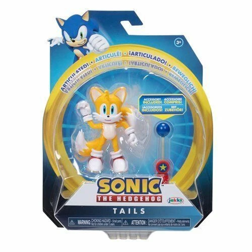 Sonic The Hedgehog Figura articulada de 4″ Classic Super Sonic con Star
